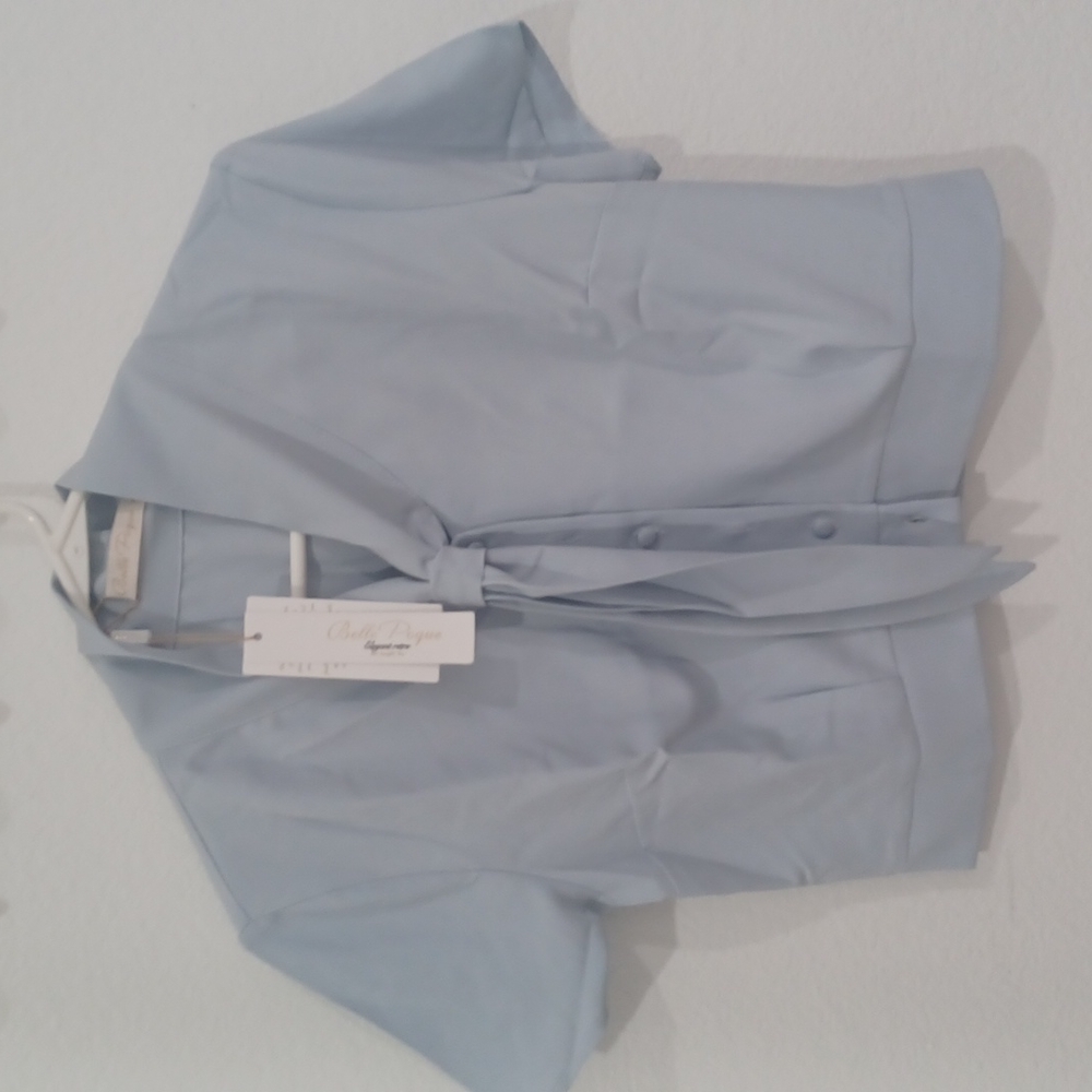 Baby blue Blouse